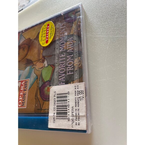 Pavarottis Opera Made Easy CD My Favorite Moments From Aida London Label Classic - Picture 4 of 6